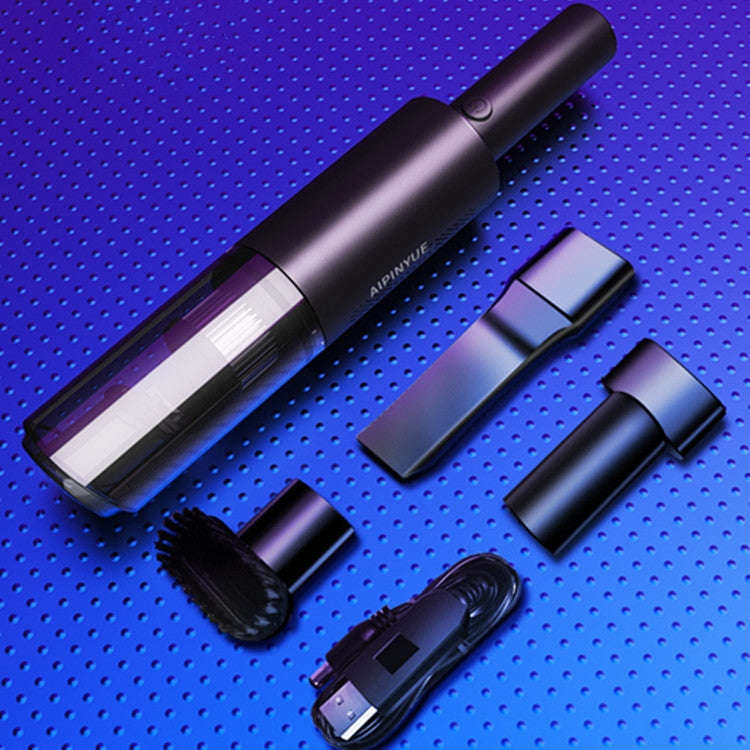 Dual-purpose Handheld Vacuum Cleaner for Car and Home, Model:Wireless(Black)