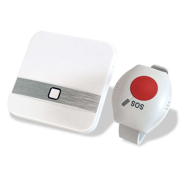 EM-70 Wireless Emergency Alarm Wristband Sending Help Signal Fall Detect SOS Button for Old Peopl...