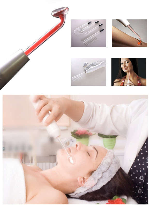 Replacement Electrotherapy Wand Glass Tube High Frequency Bactericidal Tag Spot Acne Remover Hair...