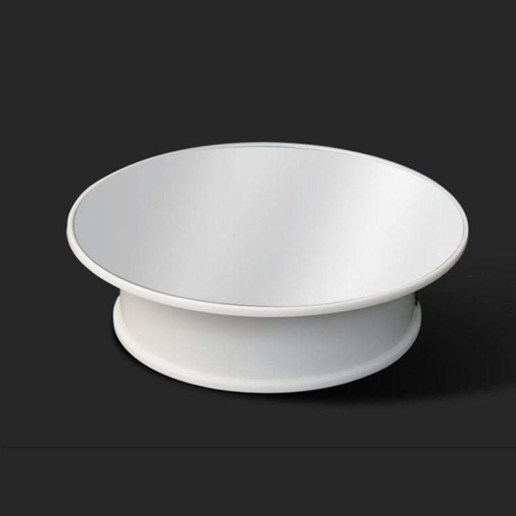 30cm 360 Degree Electric Rotating Turntable Display Stand Mirror Top Video Shooting Props Turntab...