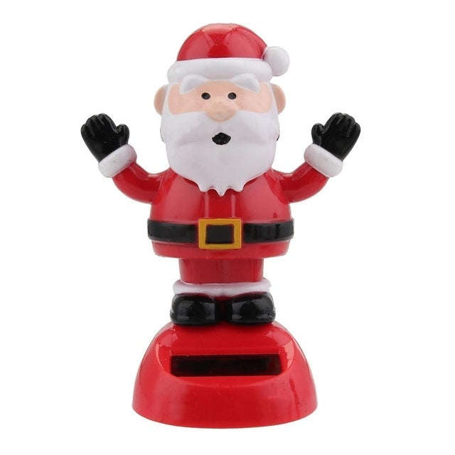 Solar Powered Car Home Decoration Christmas Gift for Children(C)