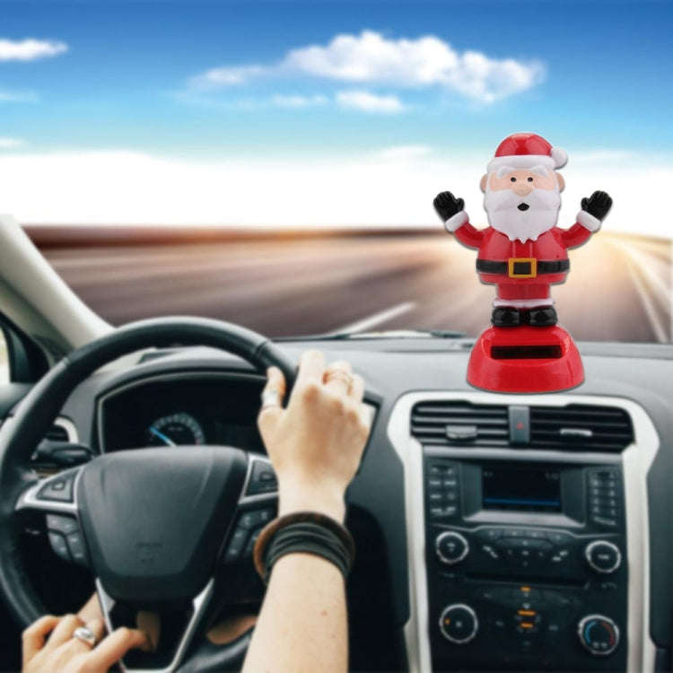 Solar Powered Car Home Decoration Christmas Gift for Children(C)