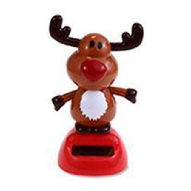 Solar Powered Car Home Decoration Christmas Gift for Children(E)