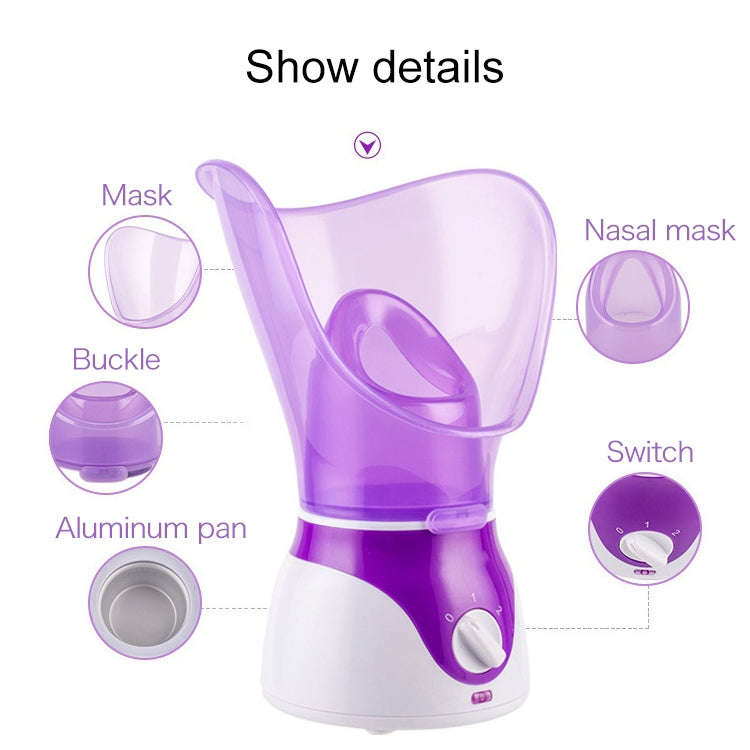 Deep Cleaning Facial Cleaner Beauty Face Steaming Device Facial Steamer Machine Facial Thermal Sp...