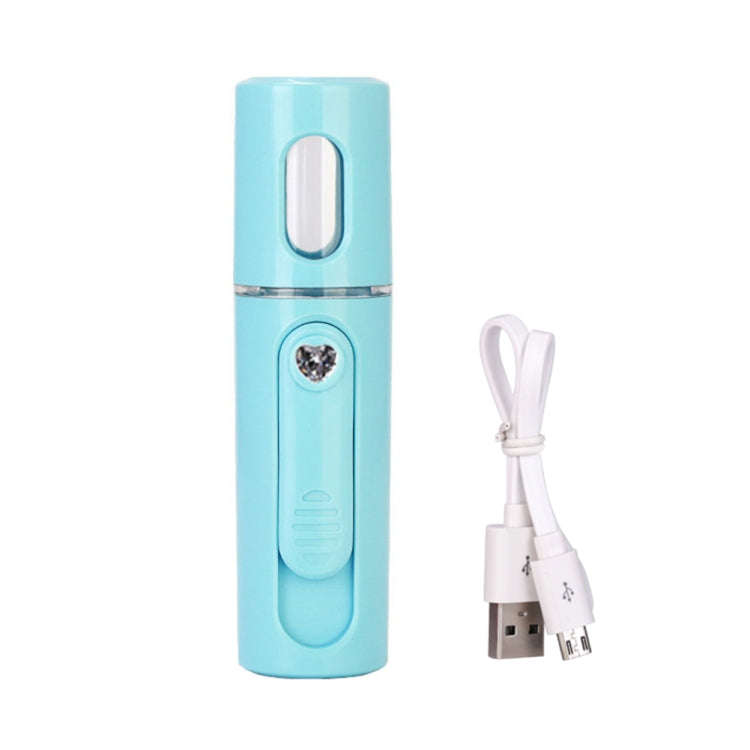 Facial Steamer Nano Steamer Handy  Face Moisture Sprayer Rechargeable Mini USB Charging Automatic...