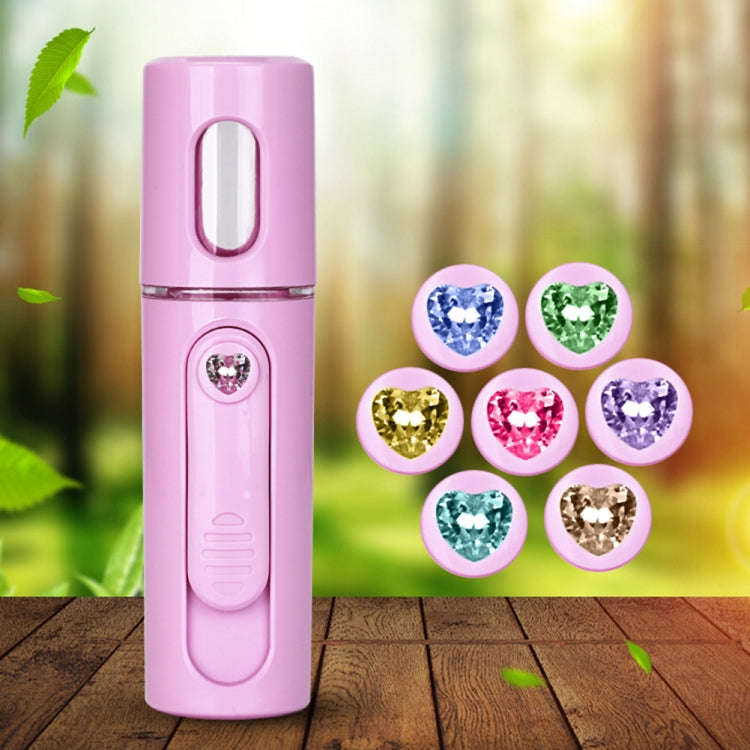 Facial Steamer Nano Steamer Handy  Face Moisture Sprayer Rechargeable Mini USB Charging Automatic...