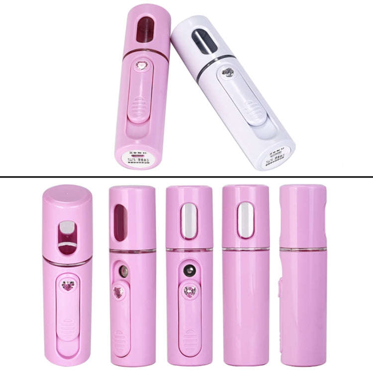 Facial Steamer Nano Steamer Handy  Face Moisture Sprayer Rechargeable Mini USB Charging Automatic...