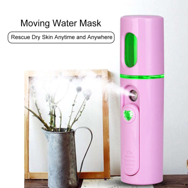Facial Steamer Nano Steamer Handy  Face Moisture Sprayer Rechargeable Mini USB Charging Automatic...