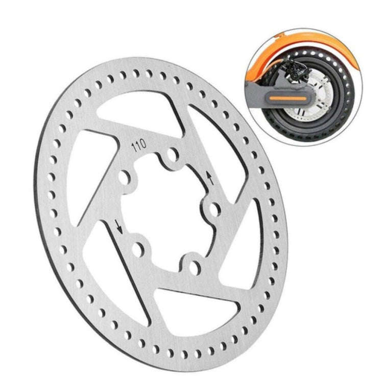 For Xiaomi Mijia M365 Electric Scooter Front and Rear Wheel Disc Brake Pads(Silver)