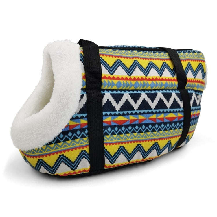 Retro Pet Carrying Bag Comfortable & Breathable Backpack For Cats And Dogs, Size:S 45x21x22cm(Ret...