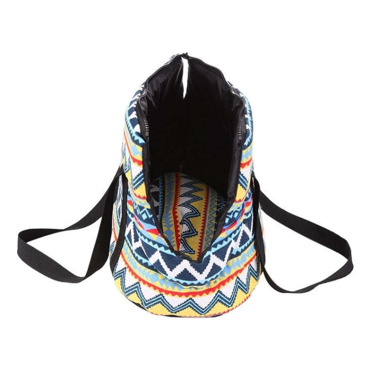 Retro Pet Carrying Bag Comfortable & Breathable Backpack For Cats And Dogs, Size:S 45x21x22cm(Ret...