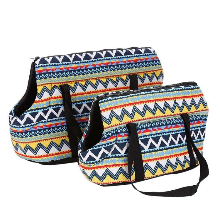 Retro Pet Carrying Bag Comfortable & Breathable Backpack For Cats And Dogs, Size:S 45x21x22cm(Owl)