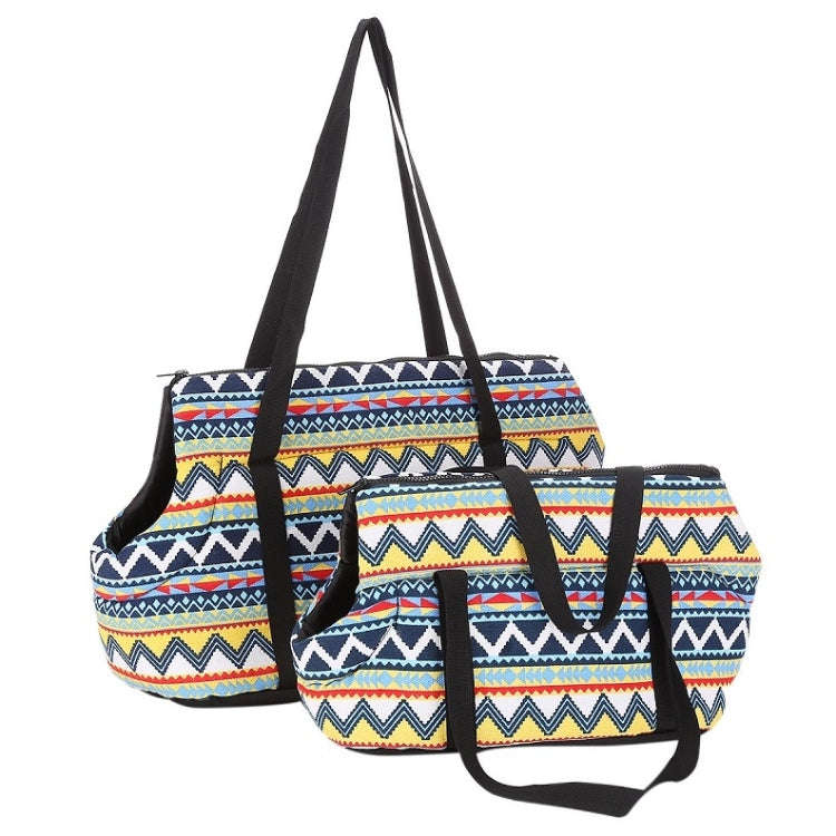 Retro Pet Carrying Bag Comfortable & Breathable Backpack For Cats And Dogs, Size:S 45x21x22cm(Ret...
