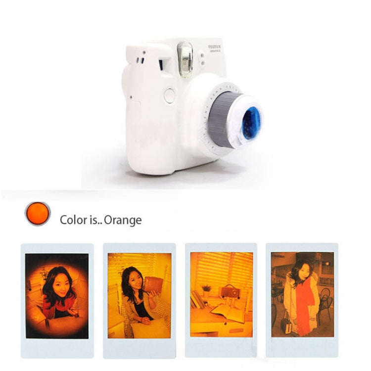 Colorful Camcorder Close-up Colored Lens Filter for Polaroid Fujifilm Instax Mini 9 8 8 7S KT Ins...