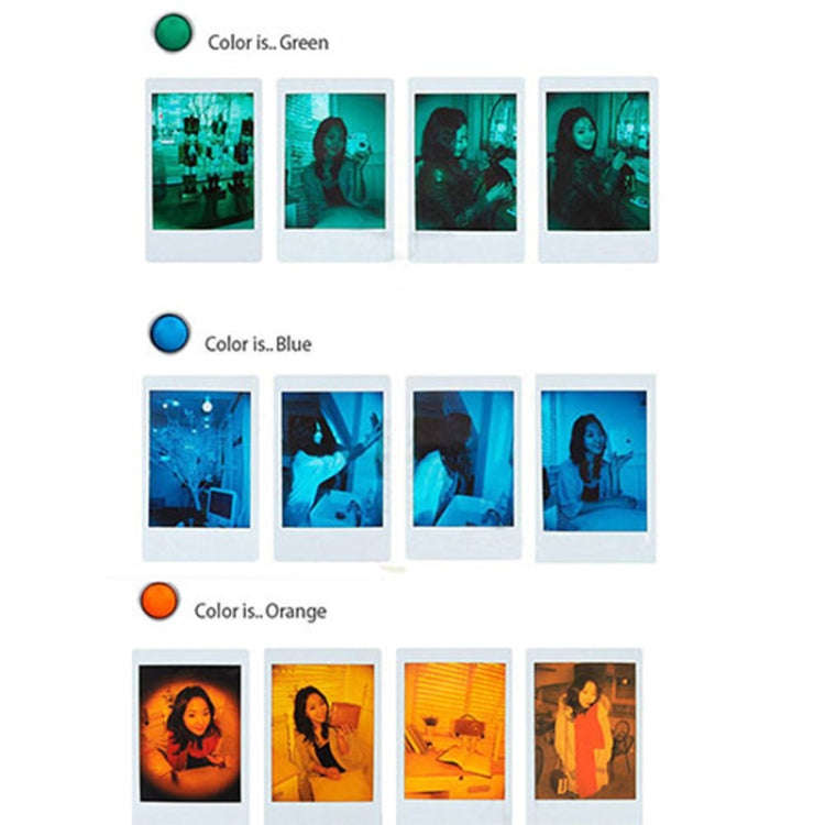 Colorful Camcorder Close-up Colored Lens Filter for Polaroid Fujifilm Instax Mini 9 8 8 7S KT Ins...