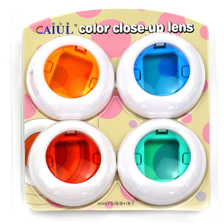 Colorful Camcorder Close-up Colored Lens Filter for Polaroid Fujifilm Instax Mini 9 8 8 7S KT Ins...