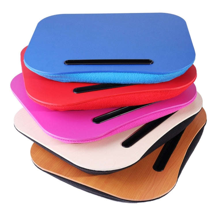 2 PCS Portable Desk Knee Lap Pillow Handy Computer Reading Writing Table Laptop Stand(Blue)