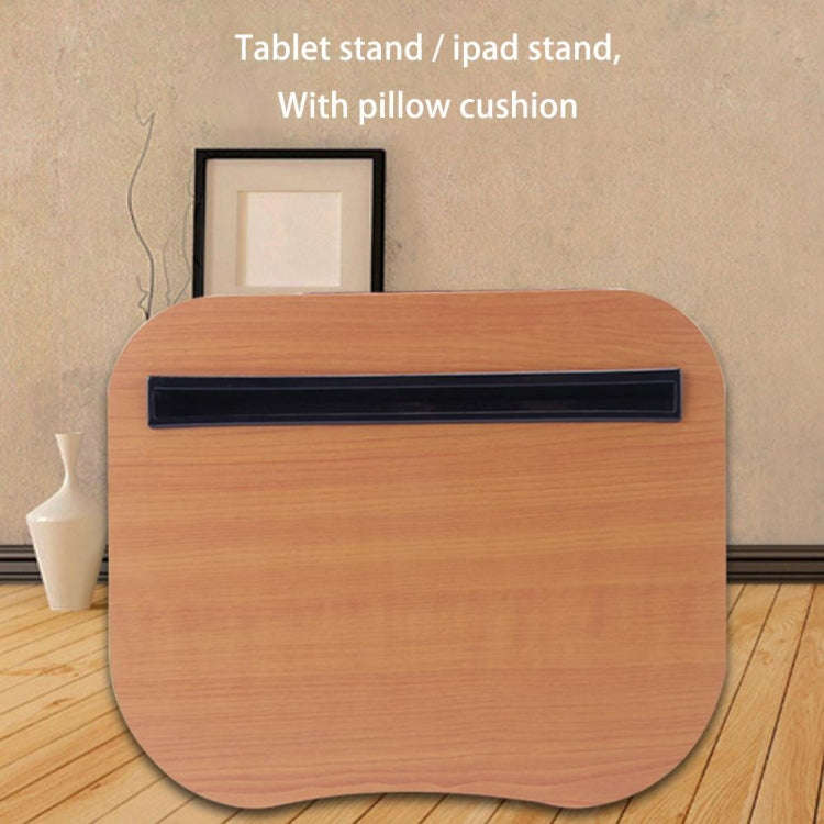 2 PCS Portable Desk Knee Lap Pillow Handy Computer Reading Writing Table Laptop Stand(Blue)