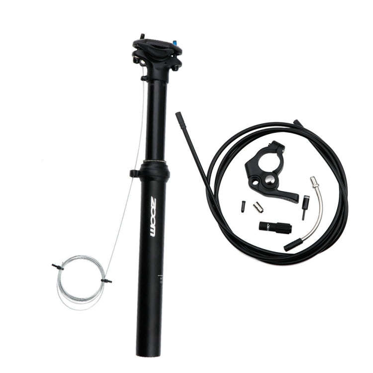 ZOOM Bicycle Wire-Controlled Hydraulic Lift Seat Tube Mountain Bike Seatpost, Size:31.6mm, Specif...