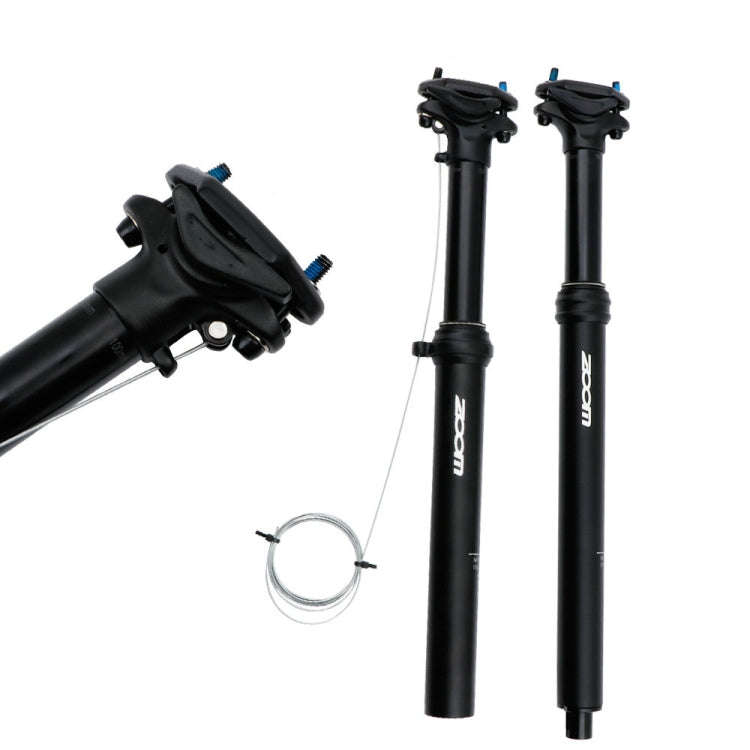 ZOOM Bicycle Wire-Controlled Hydraulic Lift Seat Tube Mountain Bike Seatpost, Size:31.6mm, Specif...