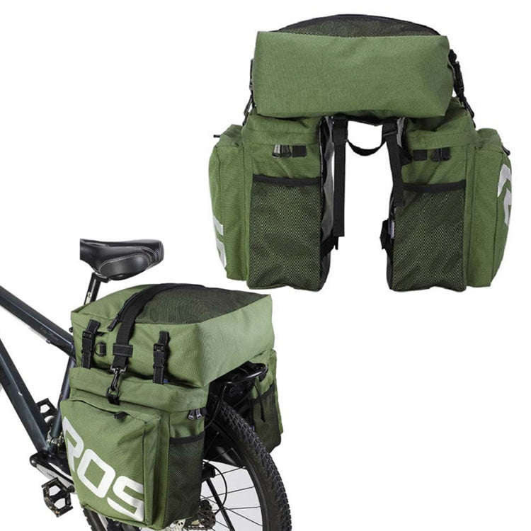 ROSWHEEL Bicycle Back Pack, Style:Green