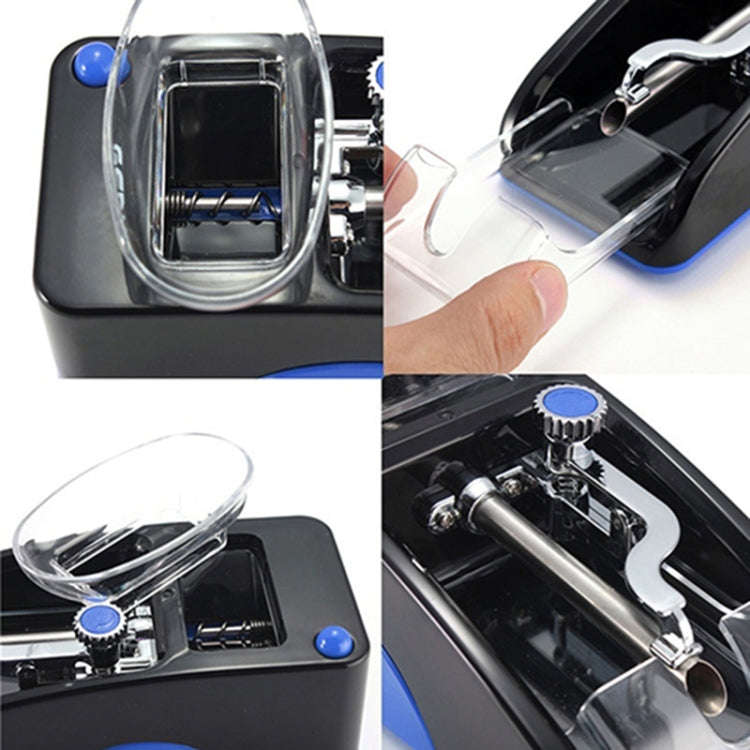Electric Easy Automatic Cigarette Rolling Machine Tobacco Injector Maker Roller, Diameter 8mm, US...