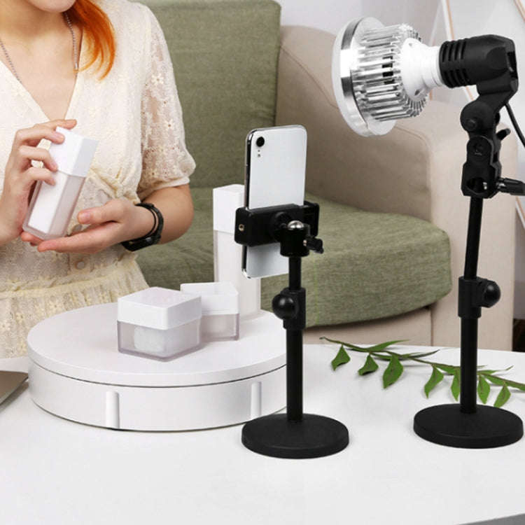 30cm Remote Control Speed Electric Turntable Sample Display Stand, Specification:AU Plug(White)