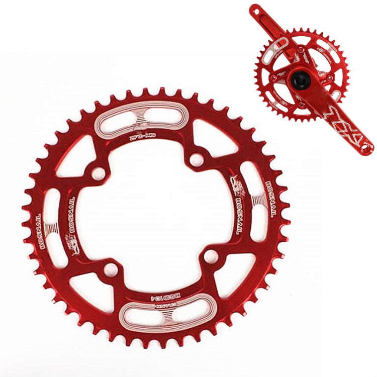 Snail Positive And Negative Tooth Discs Mountain Bike Single Disc Large Tooth Disc 104mm Bcd, Spe...