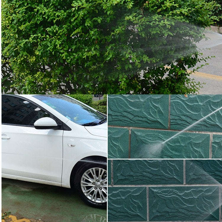 Electroplating Extension Rod Car Wash Water Gun Household Brush Car Gun Garden Watering Gun(Silver)