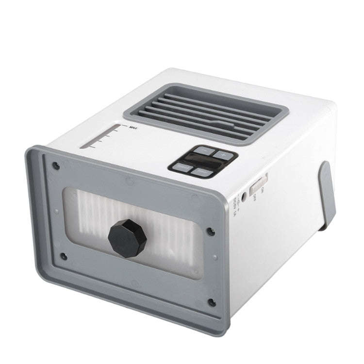 Desktop Air Cooler Battery Plug-in Dual-use Air Conditioning Intelligent Digital Display Mini Air...