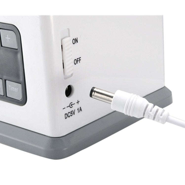 Desktop Air Cooler Battery Plug-in Dual-use Air Conditioning Intelligent Digital Display Mini Air...