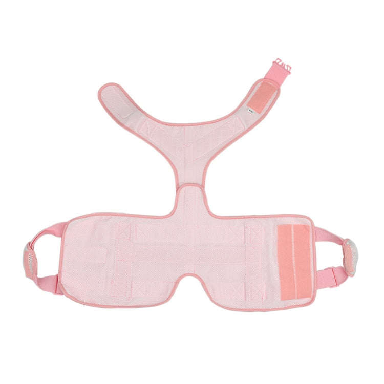 Pet Leash Senior Dogs Walking Aids Chest Harness, Size: M(Pink)