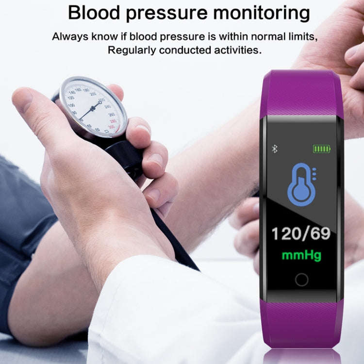 ID115 Plus Smart Bracelet Fitness Heart Rate Monitor Blood Pressure Pedometer Health Running Spor...