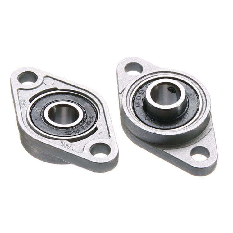 2 PCS  Diamond KFL-08 000 001 Bearing Housing Zinc Alloy Miniature Housing Bearing 3D Printer Acc...