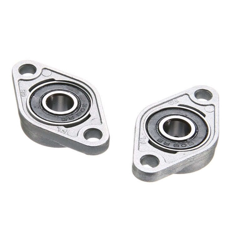 2 PCS  Diamond KFL-08 000 001 Bearing Housing Zinc Alloy Miniature Housing Bearing 3D Printer Acc...