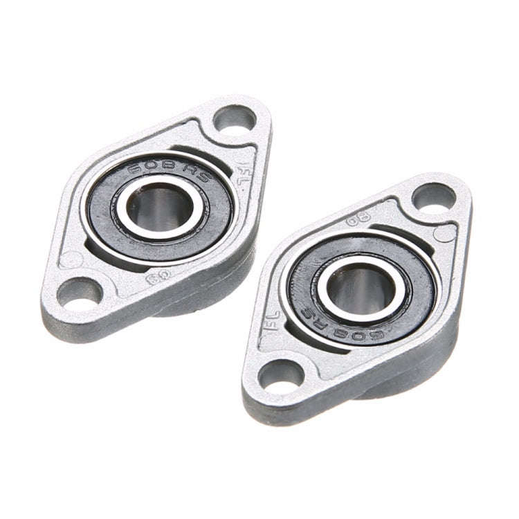 2 PCS  Diamond KFL-08 000 001 Bearing Housing Zinc Alloy Miniature Housing Bearing 3D Printer Acc...