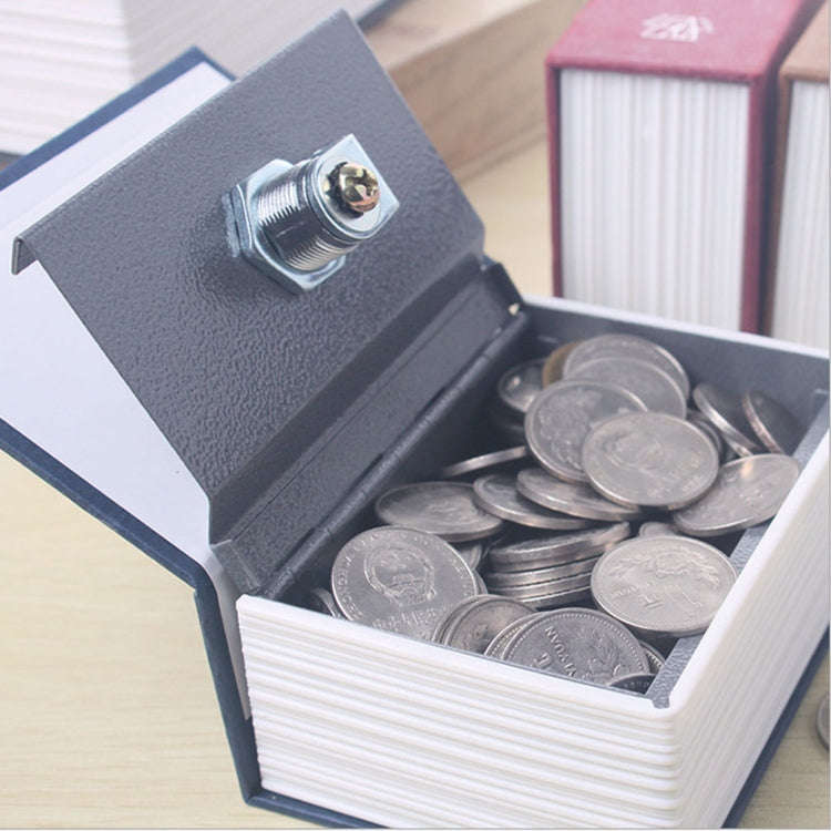 Mini Dictionary Safe Box Book Secret Security Lock Cash Money Coin Storage Jewellery key Locker(B...