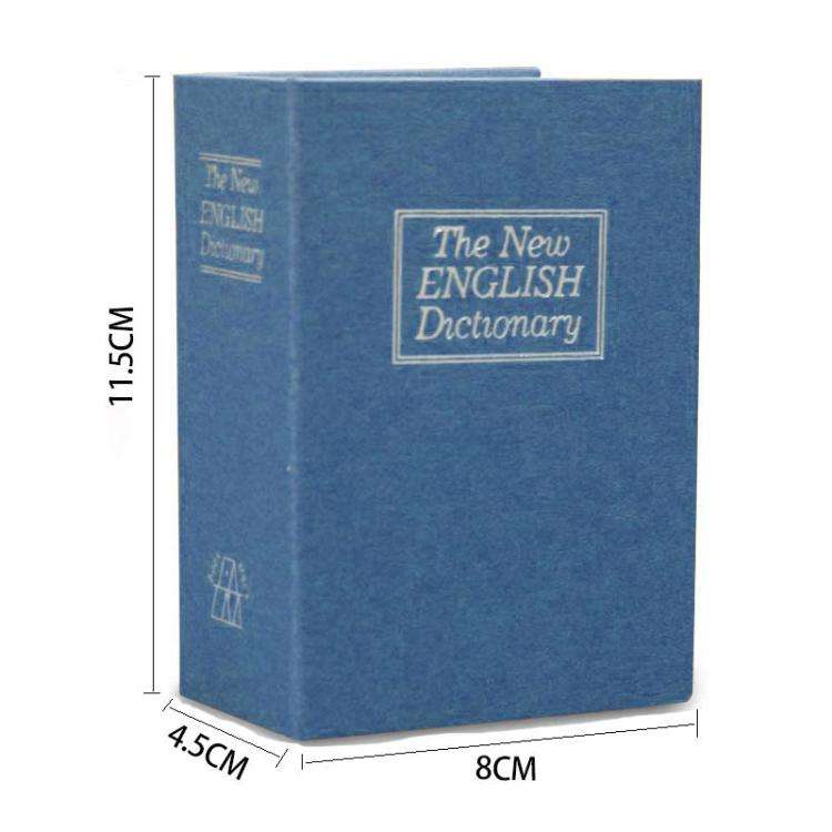 Mini Dictionary Safe Box Book Secret Security Lock Cash Money Coin Storage Jewellery key Locker(B...