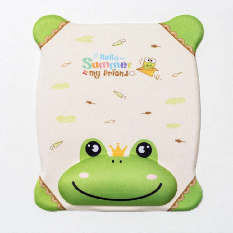 Cartoon Silicone Wristband Mouse Pad(Frog)