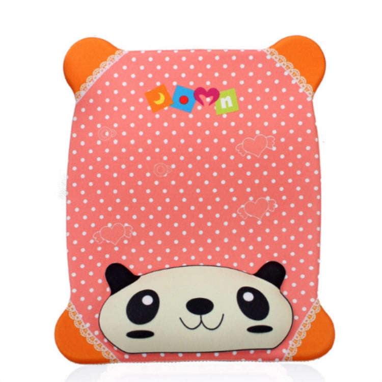 Cartoon Silicone Wristband Mouse Pad(Orange Bear)