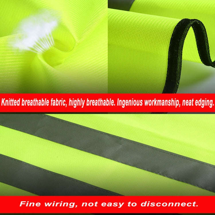Safety Kids Reflective Stripes Clothing Children Reflective Vest(Blue)