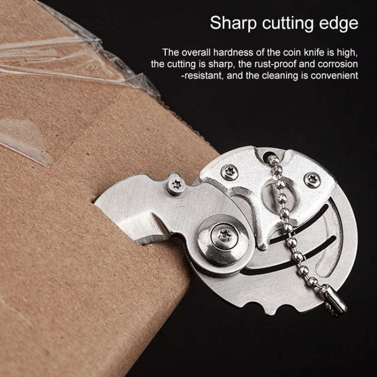 Portable Mini Folding Blade Knife Pocket Small Outdoor Military Survival Knifes Keychain Multitoo...