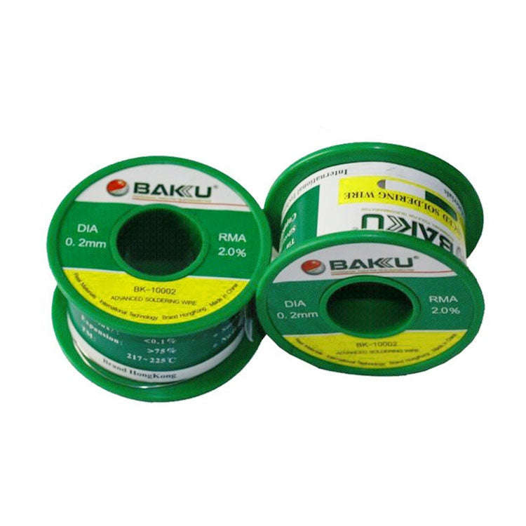 BAKU High-purity Low-temperature Solder Wire 63 Degrees Celsius No-clean Tin Wire(BK-10005 0.5mm)