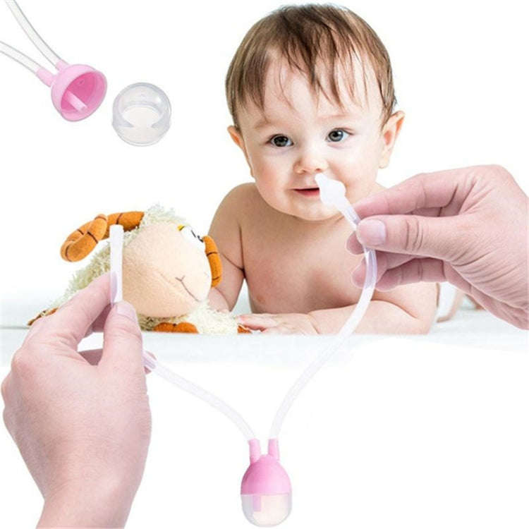 Newborn Baby Safety Nose Cleaner Vacuum Suction Nasal Aspirator Flu Protections Nasal Aspirator N...