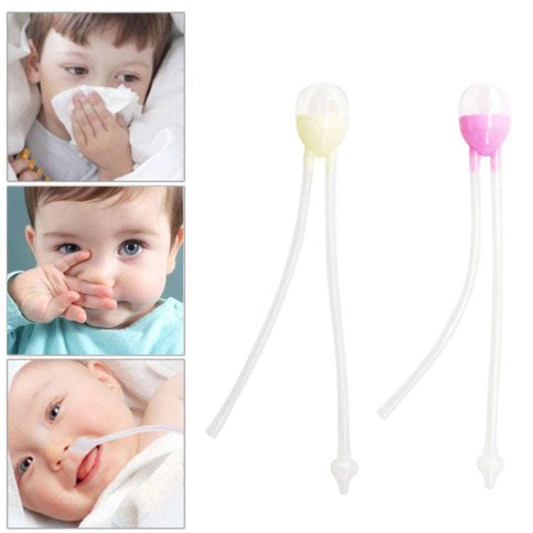 Newborn Baby Safety Nose Cleaner Vacuum Suction Nasal Aspirator Flu Protections Nasal Aspirator N...