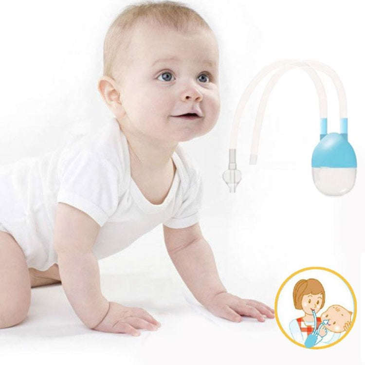 Newborn Baby Safety Nose Cleaner Vacuum Suction Nasal Aspirator Flu Protections Nasal Aspirator N...