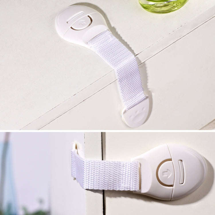 10 PCS/Lot Child Lock Protection Of Children Locking Doors For Children Safety Kids Plastic Lock(...