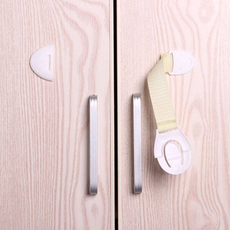 10 PCS/Lot Child Lock Protection Of Children Locking Doors For Children Safety Kids Plastic Lock(...