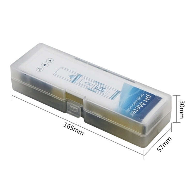 Portable High-precision PH Test Pen PH Acidity Meter PH Water Quality Detection Instrument(Blue)