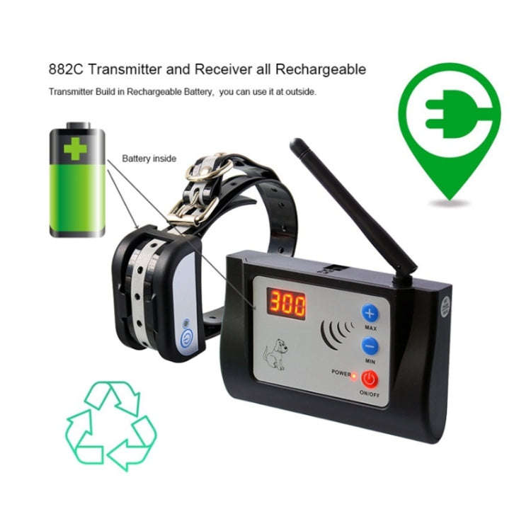 Smart Automatic Wireless Fence Remote Control Electronic Dog Trainer Collar(Receiver)